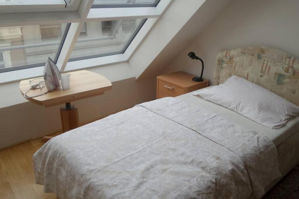 Grosses Penthouse #12 Mit Terrasse Und Aussicht Apartment Vienna Luaran gambar